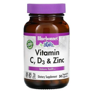 Vitamin C, D3 & Zinc - Bluebonnet